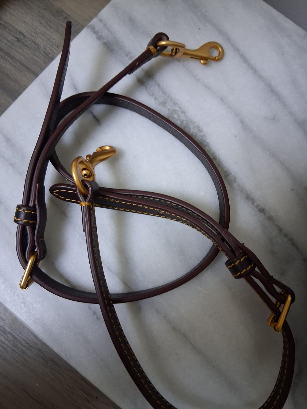 Dooney & Bourke Florentine Micro Satchel Brown Tmoro - Picture 11 of 12